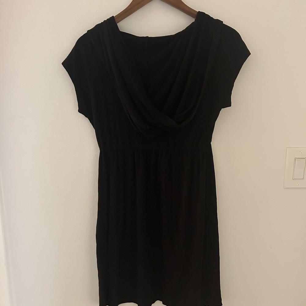 Dotti Black Deep V Neck Swim Coverup Tunic - Picture 10 of 11